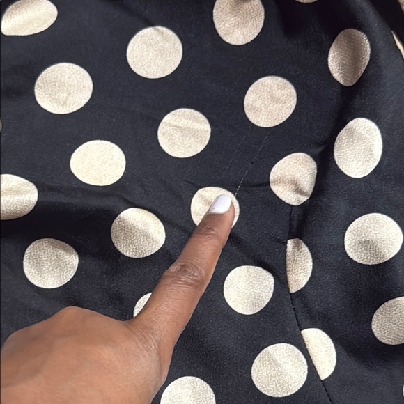 Anthropologie Mac Duggal glam retro glam black and White maxi one Shoulder Dress - Picture 12 of 15